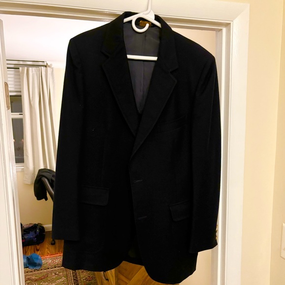 Navy Pendleton Wool Blazer - Picture 1 of 1